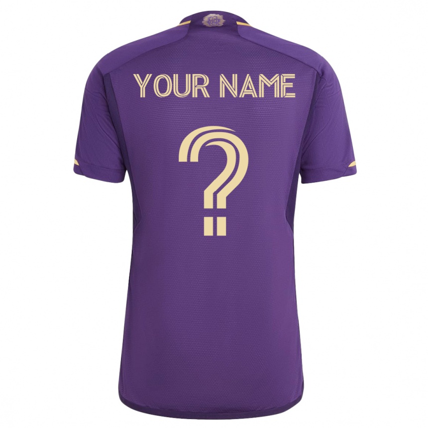 Women Football Your Name #0 Violet Home Jersey 2023/24 T-Shirt