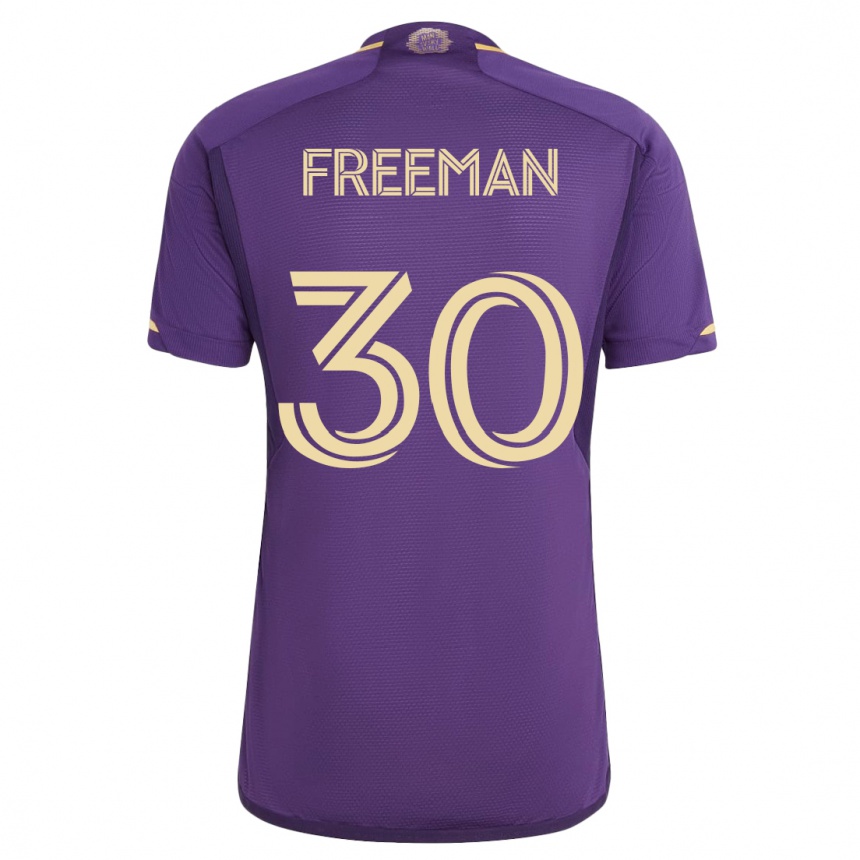 Women Football Alex Freeman #30 Violet Home Jersey 2023/24 T-Shirt