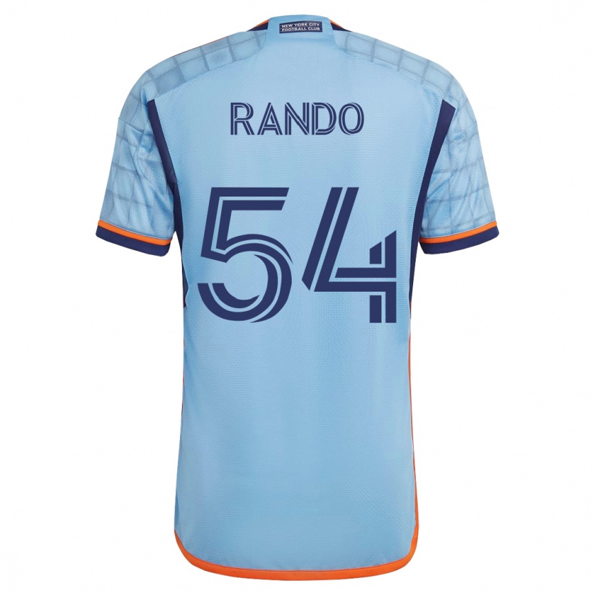 Women Football Alex Rando #54 Blue Home Jersey 2023/24 T-Shirt