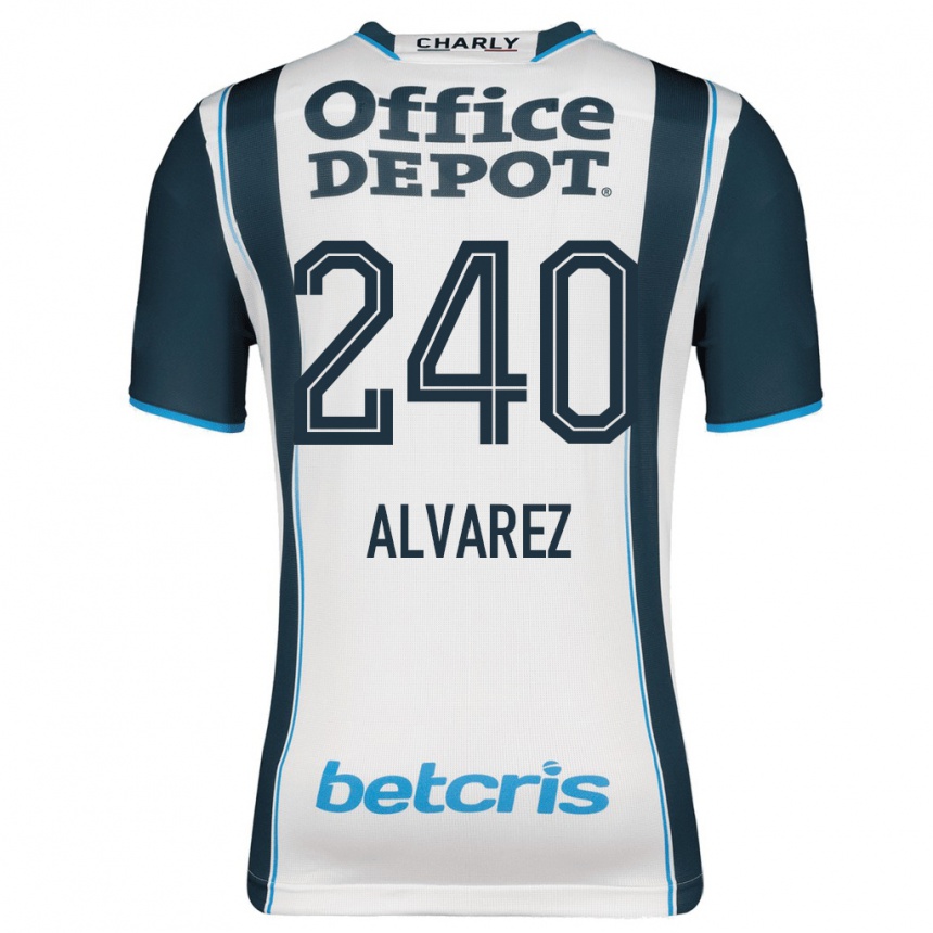 Women Football Gael Álvarez #240 Navy Home Jersey 2023/24 T-Shirt