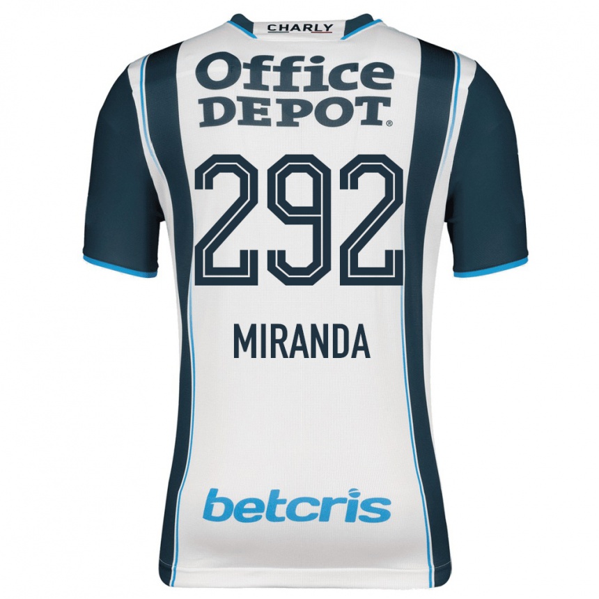 Women Football Herbey Miranda #292 Navy Home Jersey 2023/24 T-Shirt