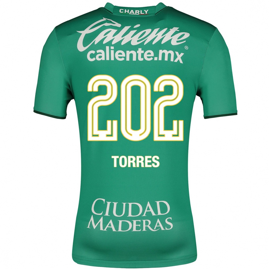 Women Football Erick Torres #202 Green Home Jersey 2023/24 T-Shirt