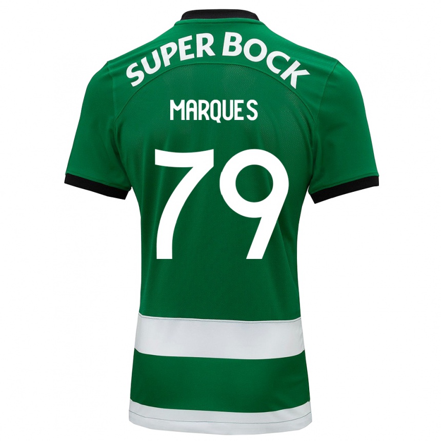 Women Football Rodrigo Marquês #79 Green Home Jersey 2023/24 T-Shirt