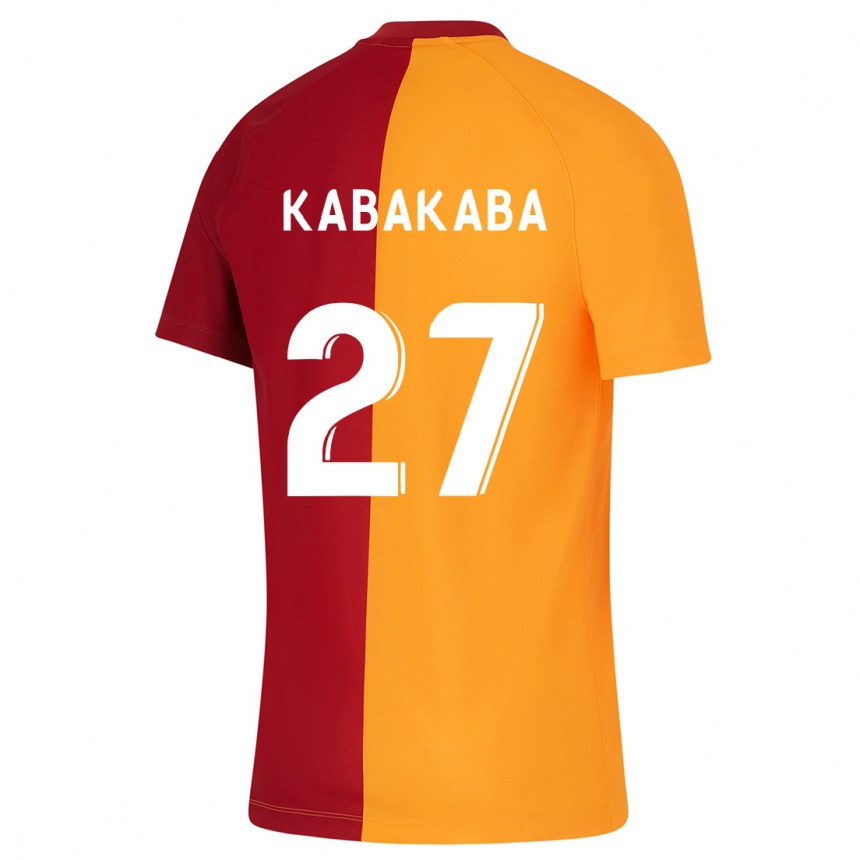 Women Football Naomie Kabakaba #27 Orange Home Jersey 2023/24 T-Shirt