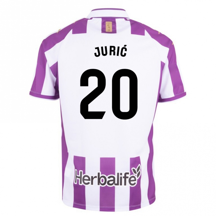 Women Football Stanko Juric #20 Purple Home Jersey 2023/24 T-Shirt