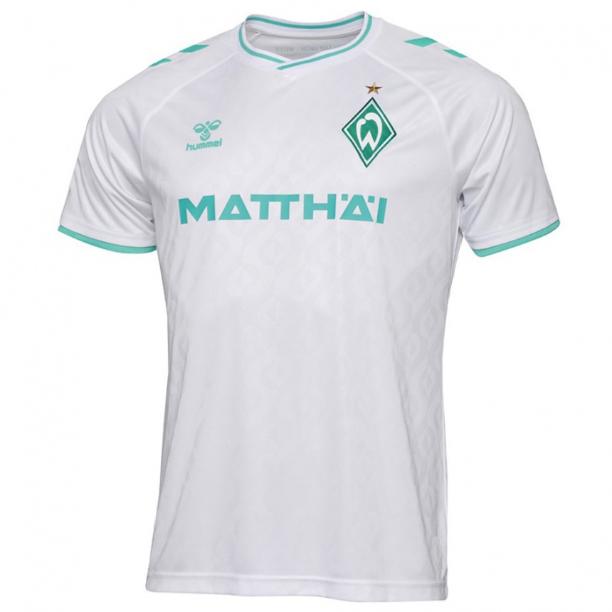 Women Football Dominik Kasper #24 White Away Jersey 2023/24 T-Shirt