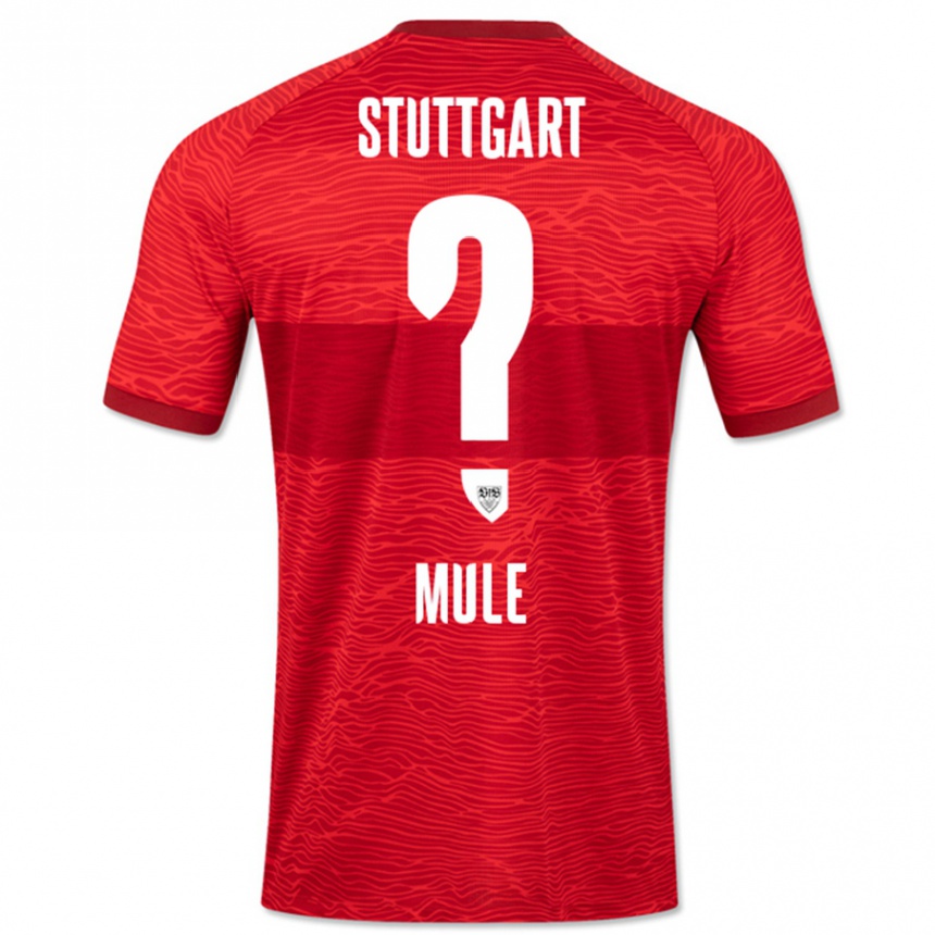 Women Football Salvatore Mule #0 Red Away Jersey 2023/24 T-Shirt