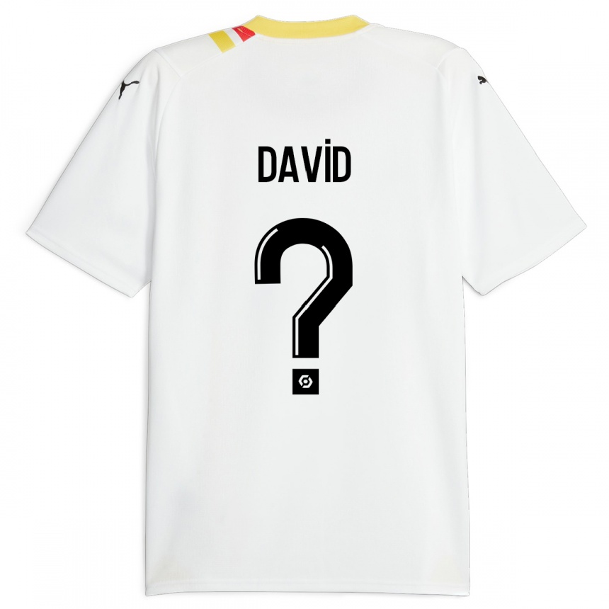 Women Football Tess David #0 Black Away Jersey 2023/24 T-Shirt