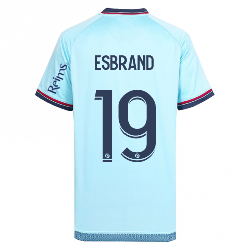 Women Football Josh Wilson-Esbrand #19 Sky Blue Away Jersey 2023/24 T-Shirt