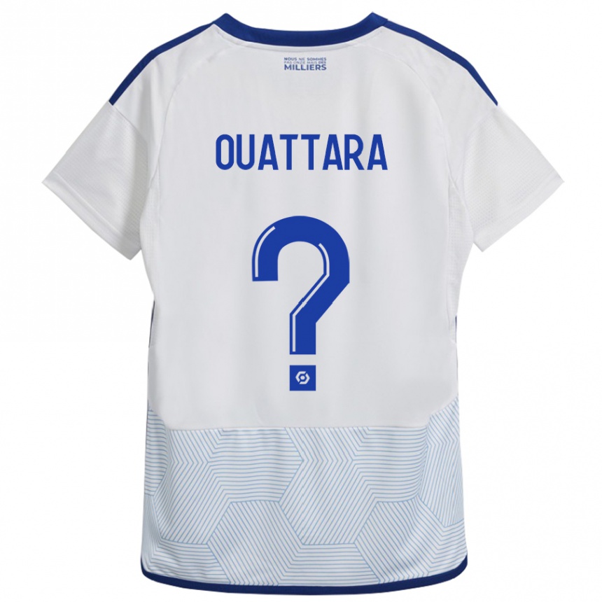 Women Football Abdoul Ouattara #0 White Away Jersey 2023/24 T-Shirt
