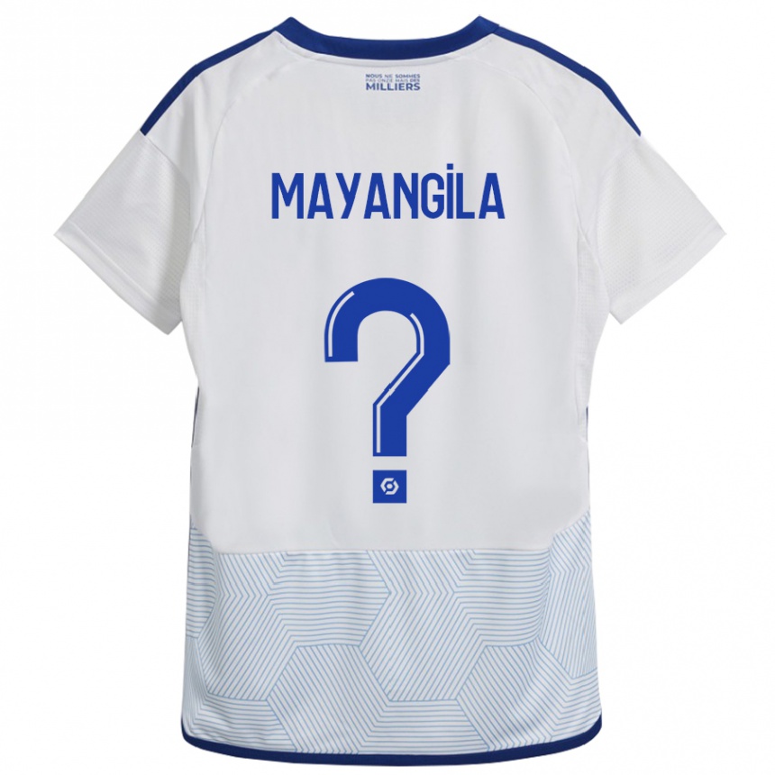 Women Football Ryan Tutu Mayangila #0 White Away Jersey 2023/24 T-Shirt