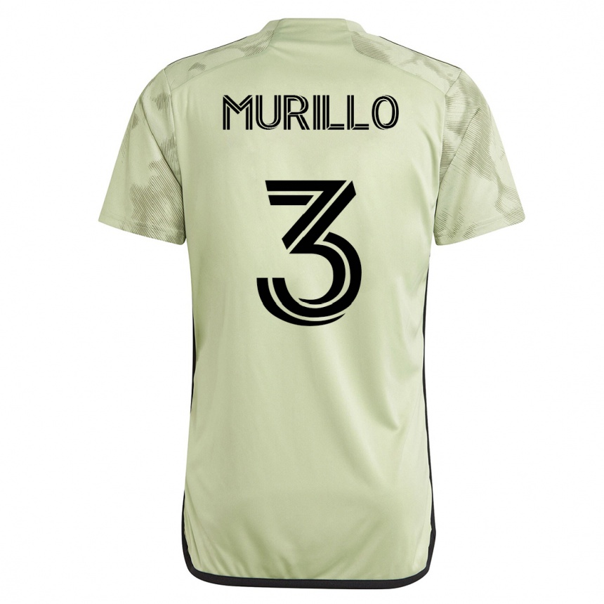 Women Football Jesús Murillo #3 Green Away Jersey 2023/24 T-Shirt