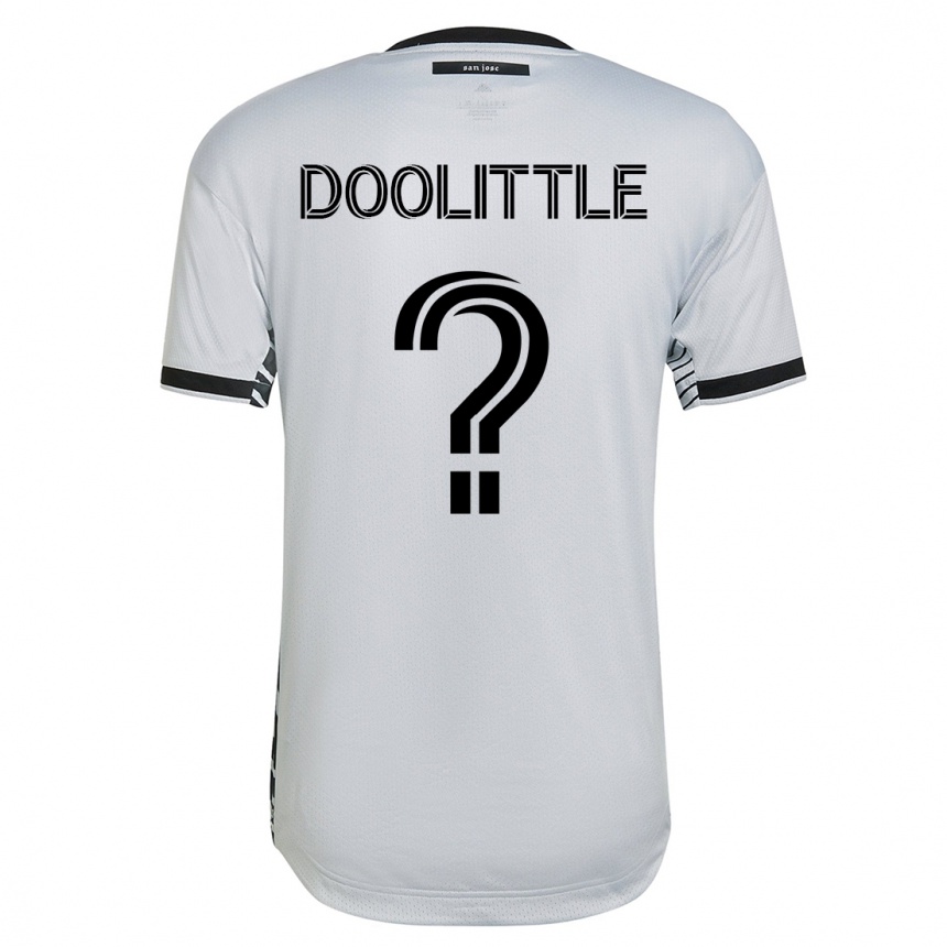 Women Football Brooks Doolittle #0 White Away Jersey 2023/24 T-Shirt