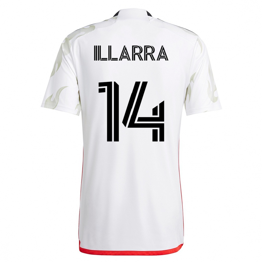 Women Football Asier Illarramendi #14 White Away Jersey 2023/24 T-Shirt