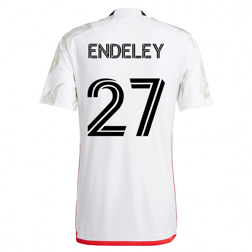 Women Football Herbert Endeley #27 White Away Jersey 2023/24 T-Shirt