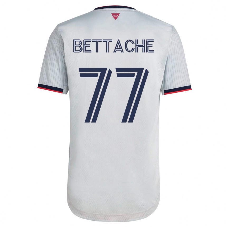 Women Football Faysal Bettache #77 White Away Jersey 2023/24 T-Shirt