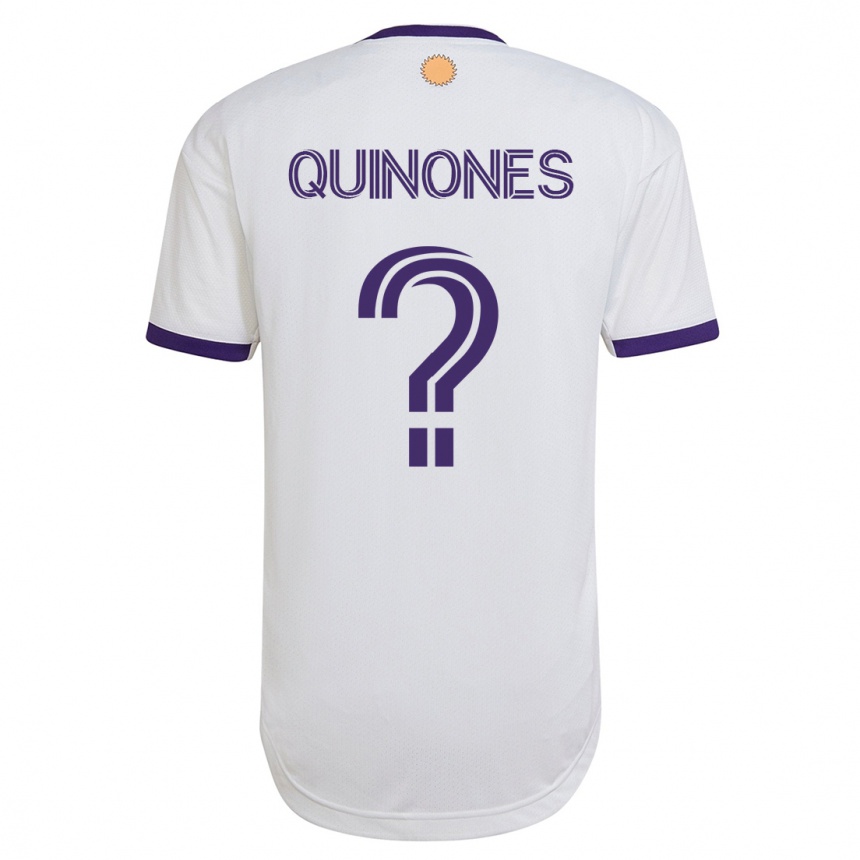 Women Football Lucas Quiñones #0 White Away Jersey 2023/24 T-Shirt