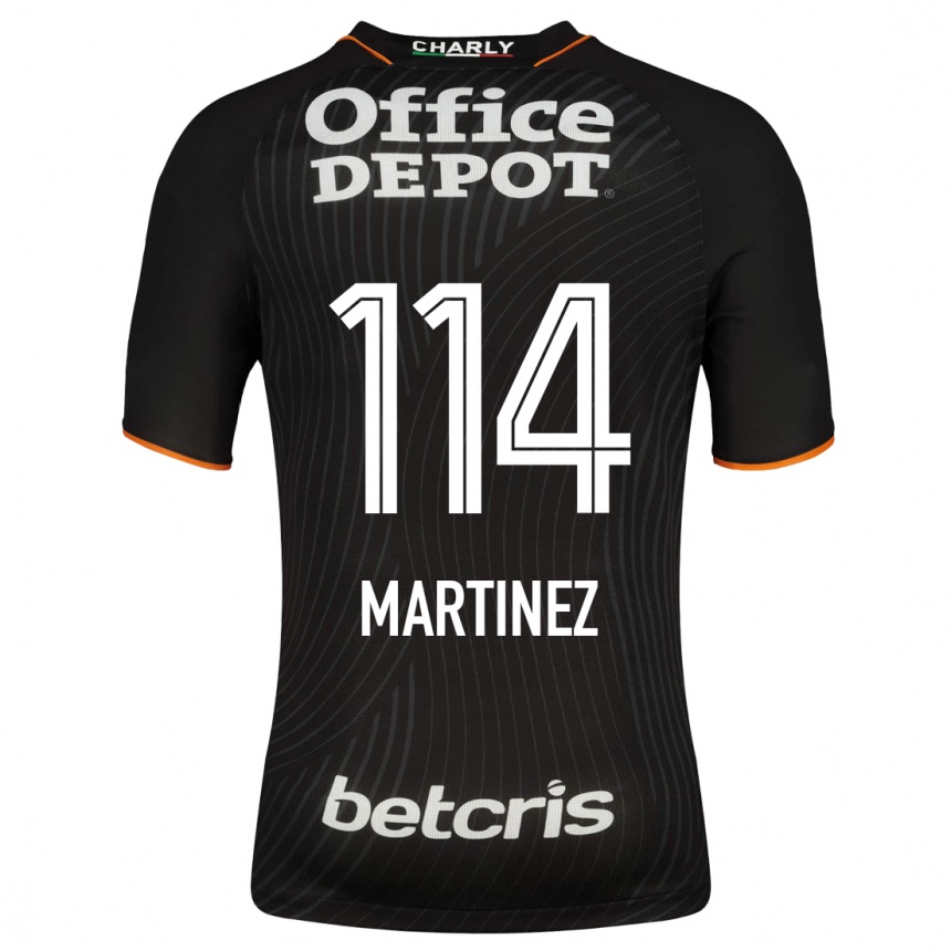 Women Football Jesús Martínez #114 Black Away Jersey 2023/24 T-Shirt