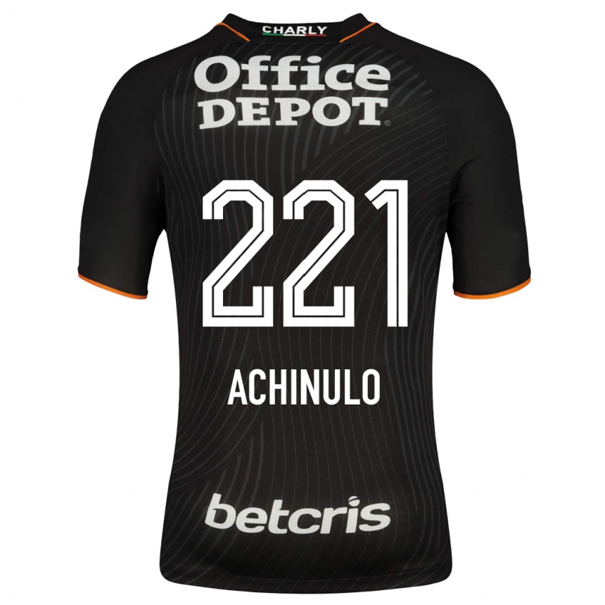 Women Football Princewill Achinulo #221 Black Away Jersey 2023/24 T-Shirt
