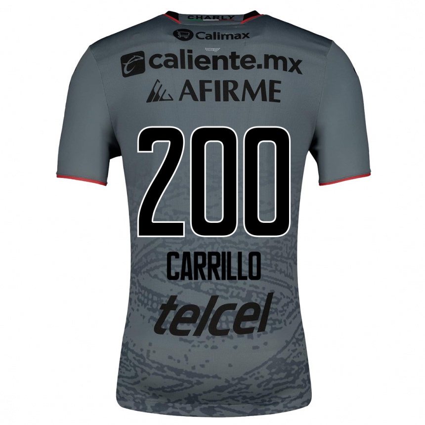Women Football Manuel Carrillo #200 Grey Away Jersey 2023/24 T-Shirt