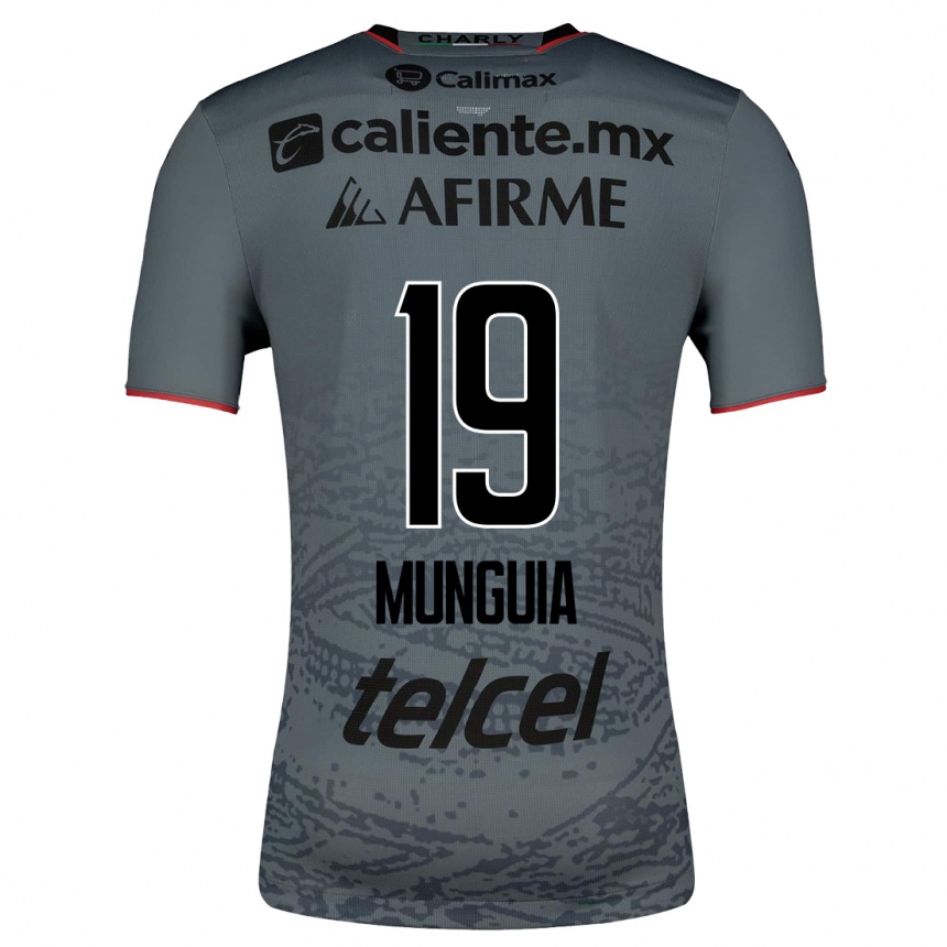 Women Football Mariana Munguía #19 Grey Away Jersey 2023/24 T-Shirt