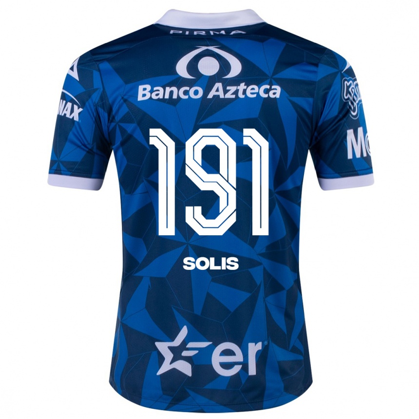 Women Football César Solís #191 Blue Away Jersey 2023/24 T-Shirt