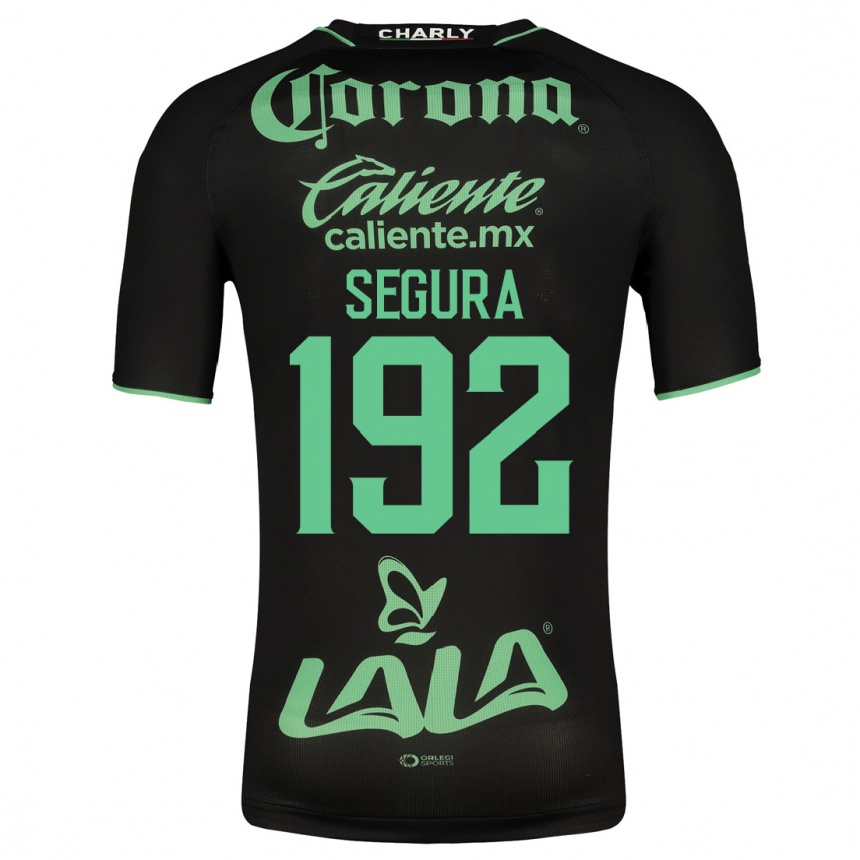 Women Football Gustavo Segura #192 Black Away Jersey 2023/24 T-Shirt