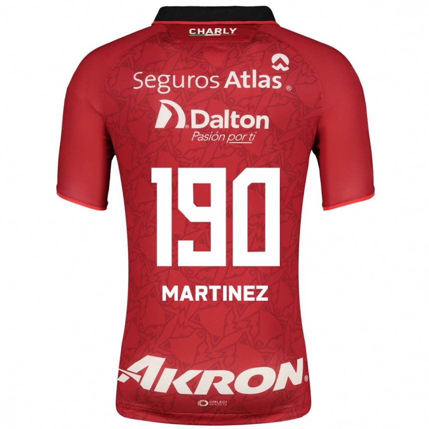 Women Football Luis Carlos Martínez #190 Red Away Jersey 2023/24 T-Shirt