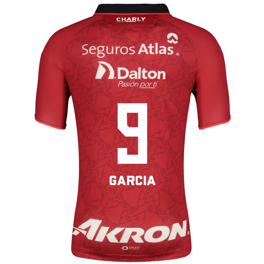 Women Football Marcia García #9 Red Away Jersey 2023/24 T-Shirt