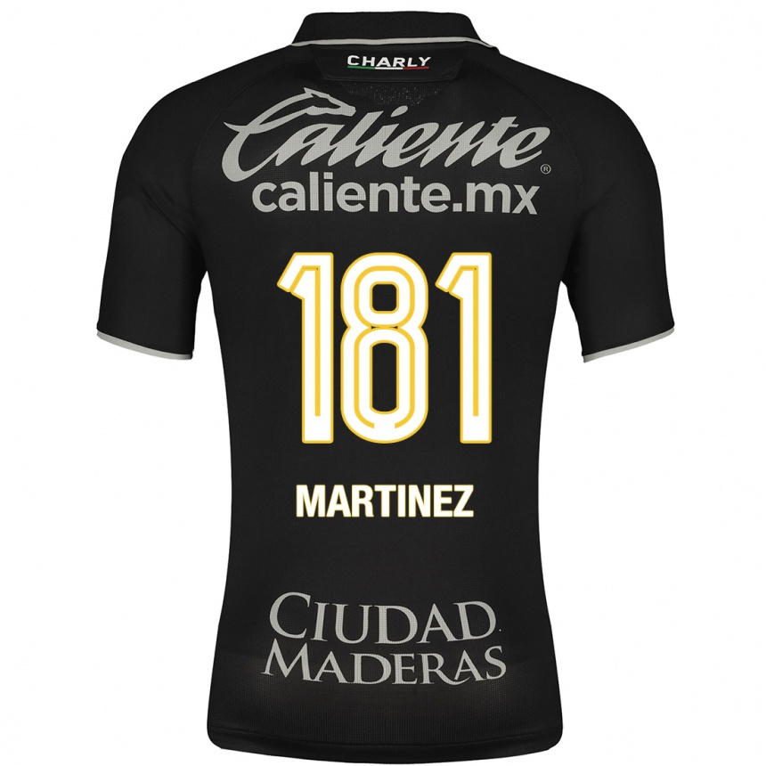 Women Football Irving Martínez #181 Black Away Jersey 2023/24 T-Shirt