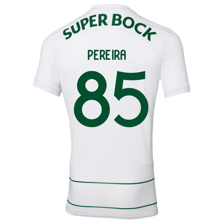 Women Football João Pereira #85 White Away Jersey 2023/24 T-Shirt
