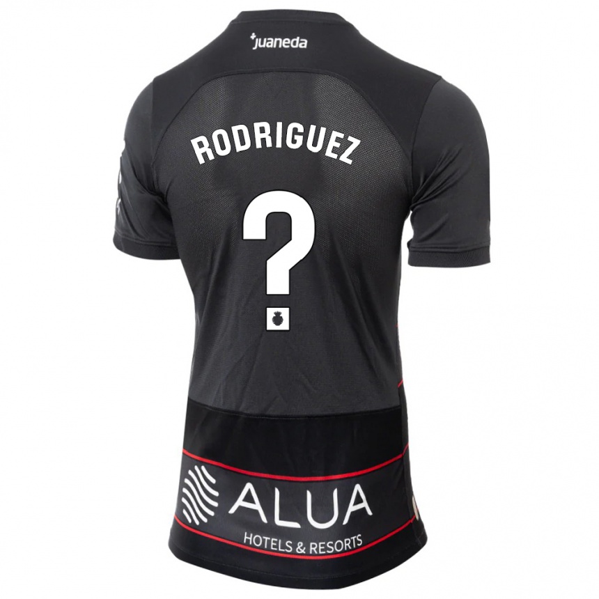 Women Football Gabriel Rodríguez #0 Black Away Jersey 2023/24 T-Shirt