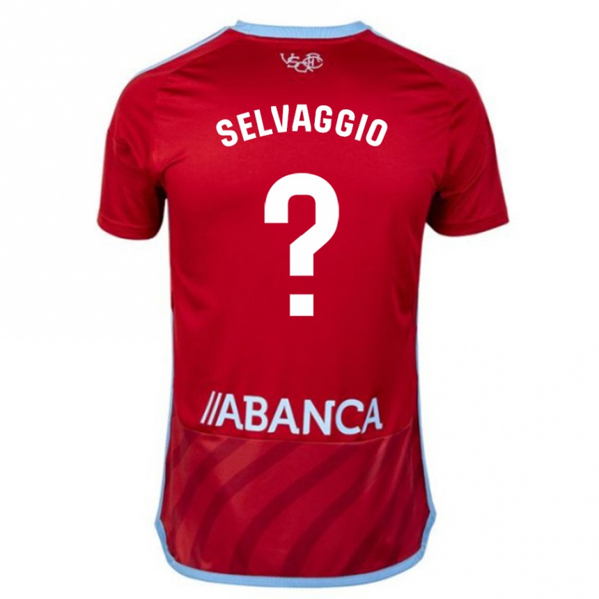 Women Football Nico Selvaggio #0 Red Away Jersey 2023/24 T-Shirt