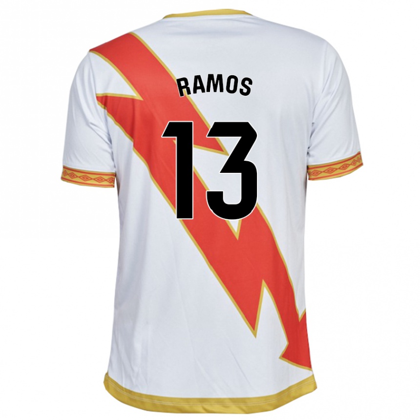 Kids Football Mario Ramos #13 White Home Jersey 2023/24 T-Shirt