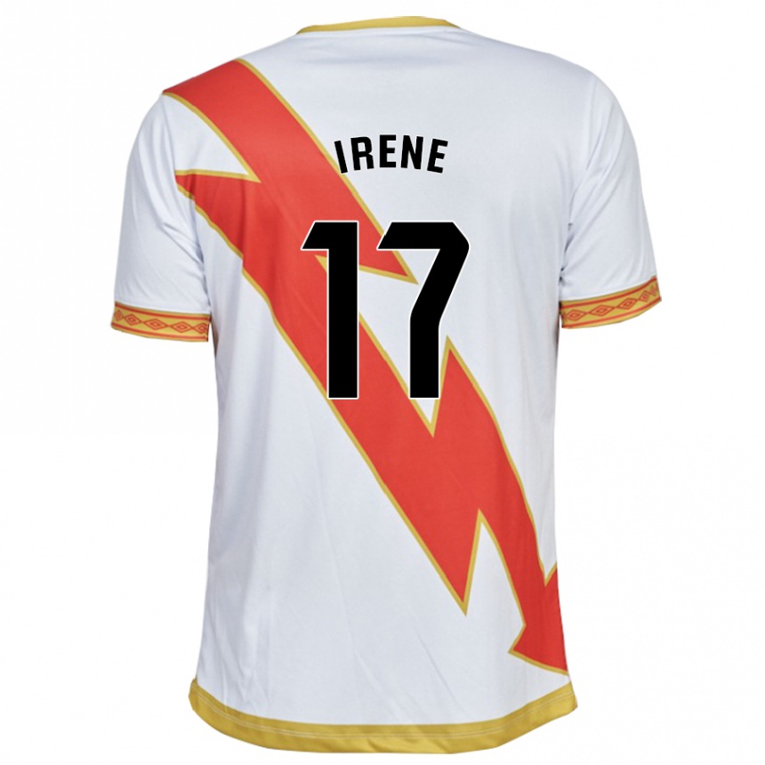 Kids Football Irene Rodríguez Basilio #17 White Home Jersey 2023/24 T-Shirt