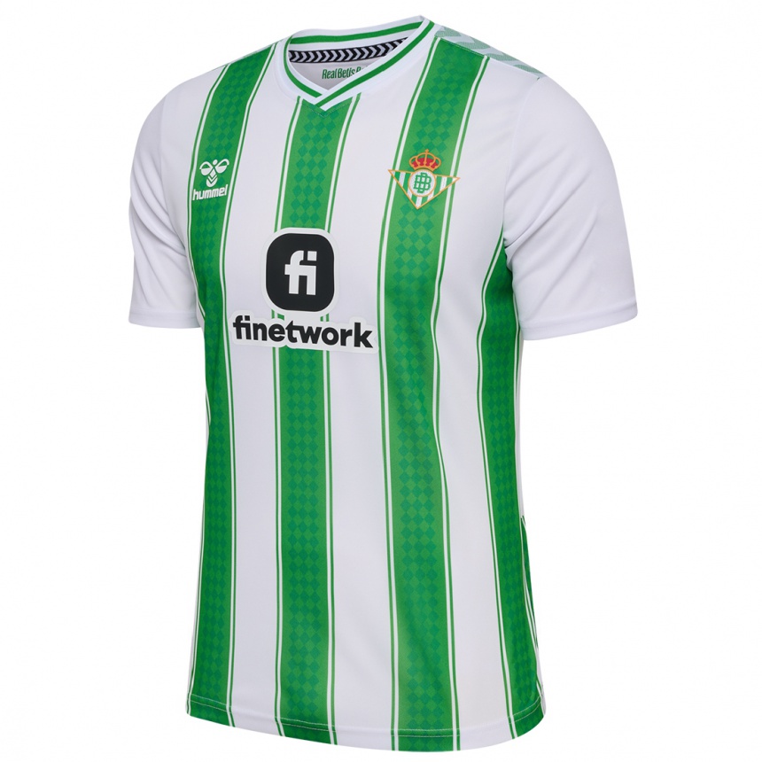 Kids Football Antonio Salguero #0 White Home Jersey 2023/24 T-Shirt