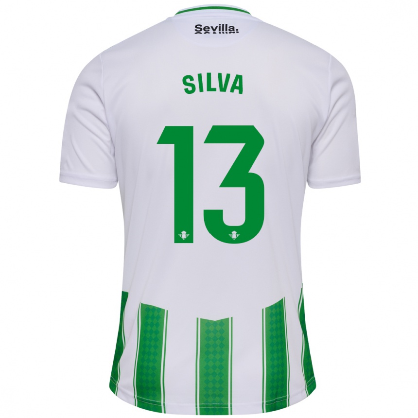 Kids Football Rui Silva #13 White Home Jersey 2023/24 T-Shirt