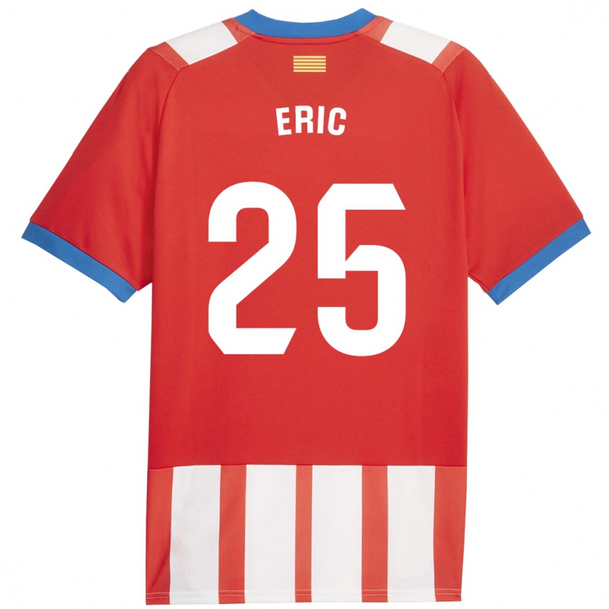 Kids Football Eric Garcia #25 Red White Home Jersey 2023/24 T-Shirt