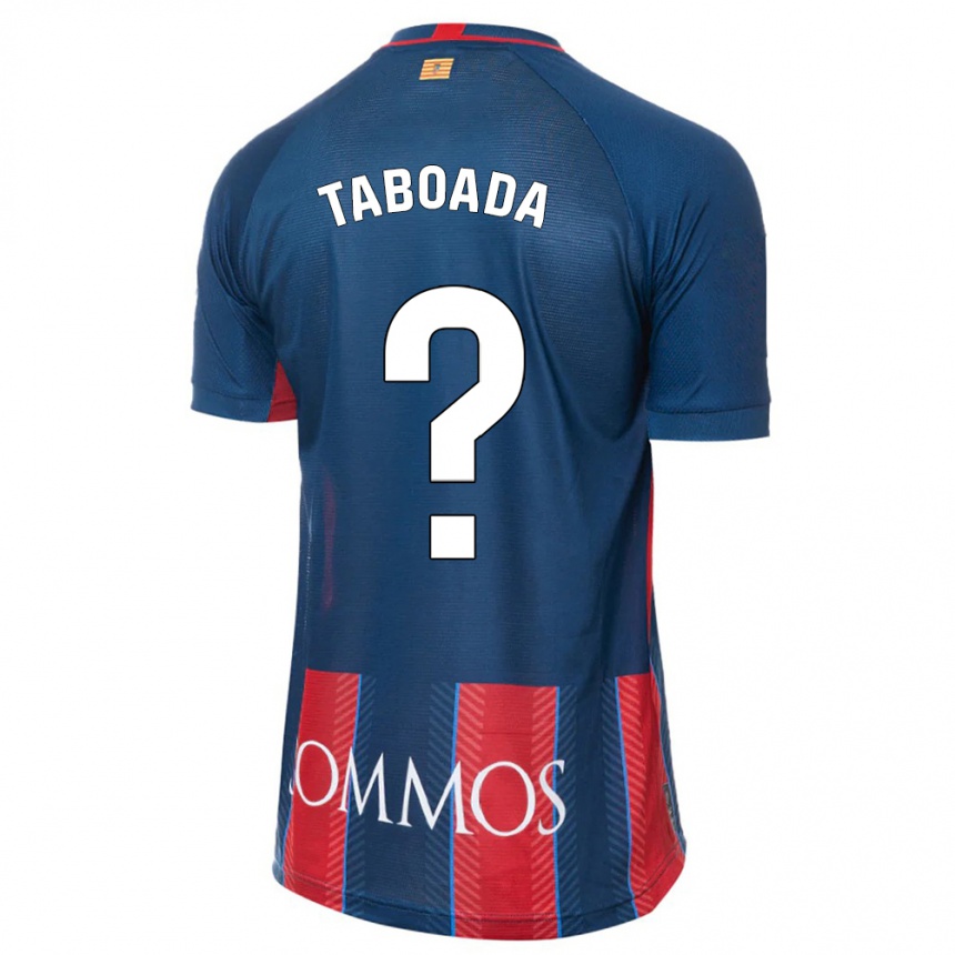 Kids Football Héctor Taboada #0 Navy Home Jersey 2023/24 T-Shirt