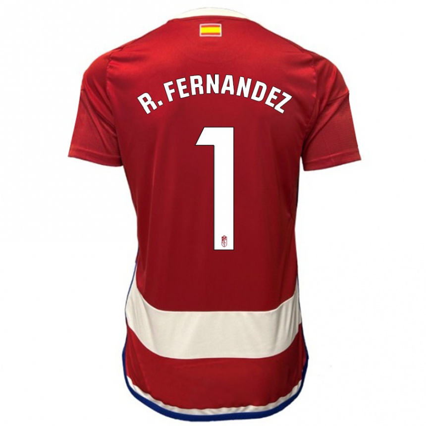 Kids Football Raúl Fernández #1 Red Home Jersey 2023/24 T-Shirt