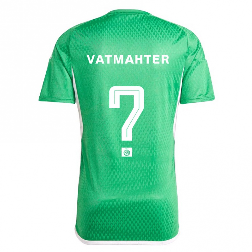 Kids Football Liam Vatmahter #0 White Blue Home Jersey 2023/24 T-Shirt