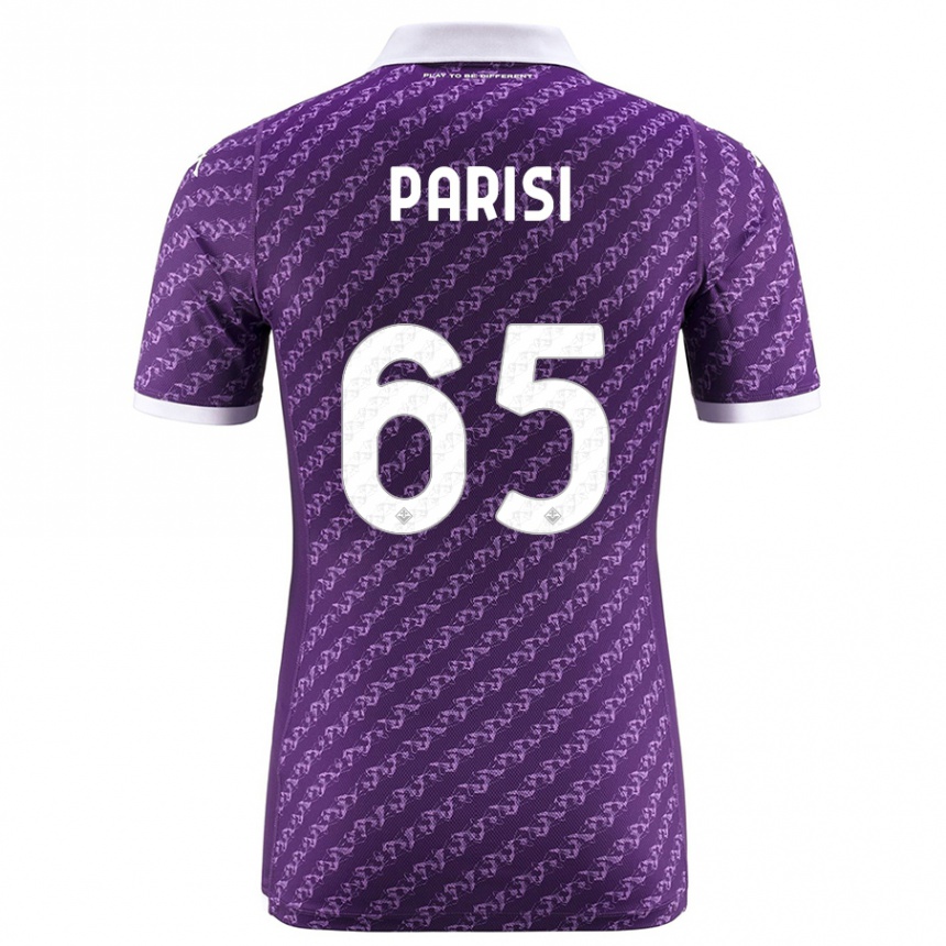 Kids Football Fabiano Parisi #65 Violet Home Jersey 2023/24 T-Shirt