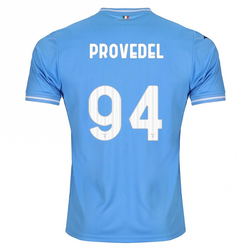 Kids Football Ivan Provedel #94 Blue Home Jersey 2023/24 T-Shirt