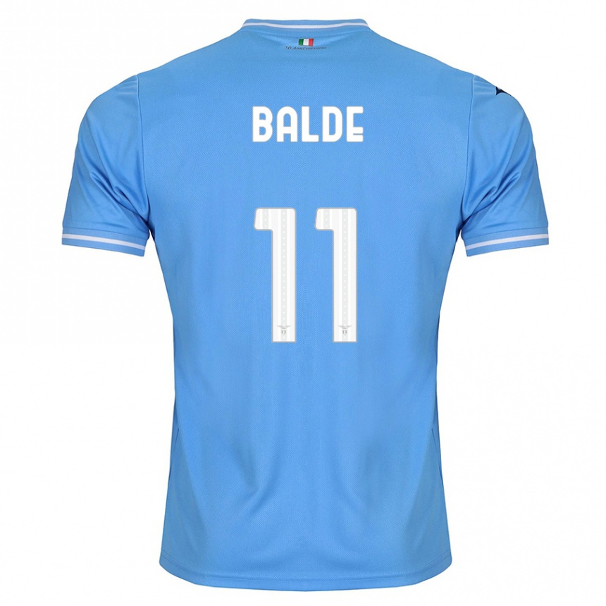 Kids Football Mahamadou Balde #11 Blue Home Jersey 2023/24 T-Shirt