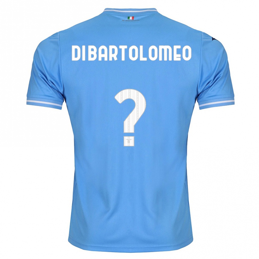 Kids Football Damiano Di Bartolomeo #0 Blue Home Jersey 2023/24 T-Shirt