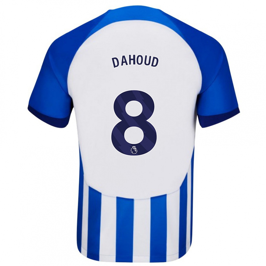 Kids Football Mahmoud Dahoud #8 Blue Home Jersey 2023/24 T-Shirt