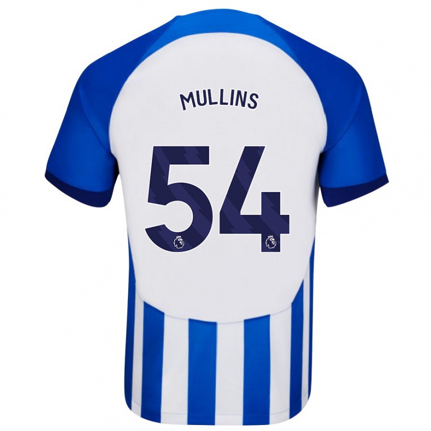 Kids Football Jamie Mullins #54 Blue Home Jersey 2023/24 T-Shirt