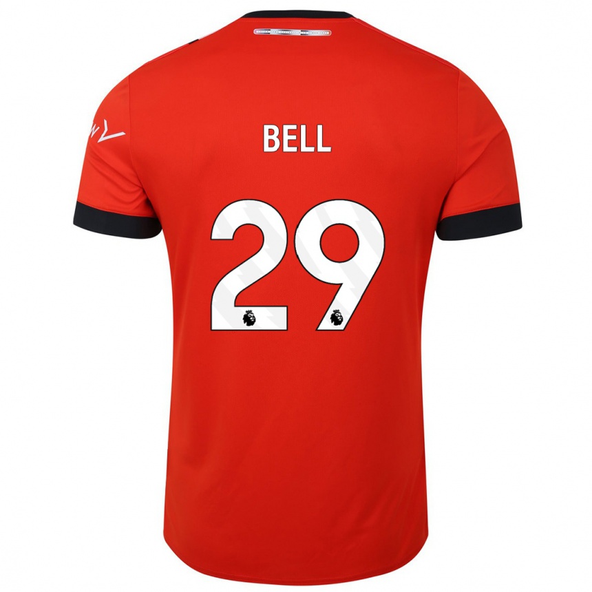 Kids Football Amari'i Bell #29 Red Home Jersey 2023/24 T-Shirt