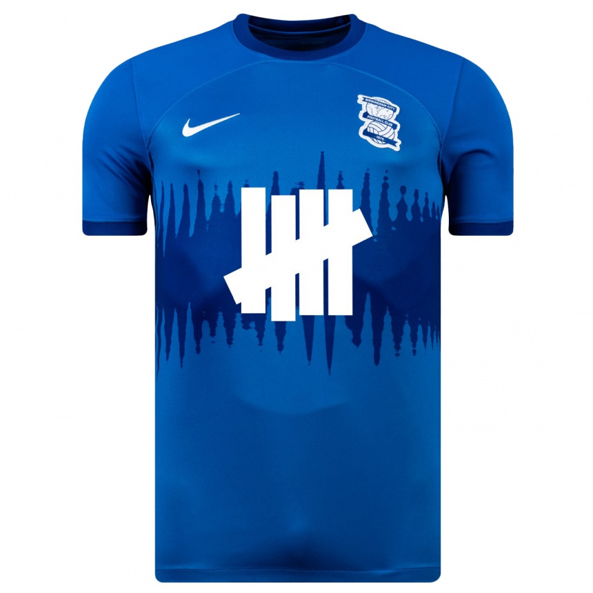 Kids Football Your Name #0 Blue Home Jersey 2023/24 T-Shirt