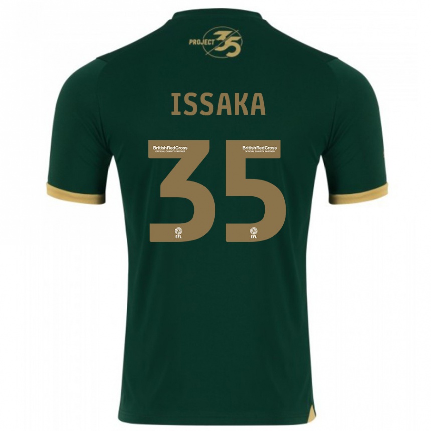 Kids Football Freddie Issaka #35 Green Home Jersey 2023/24 T-Shirt